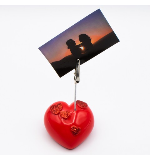 Portafoto Cuore Emoji rosso...